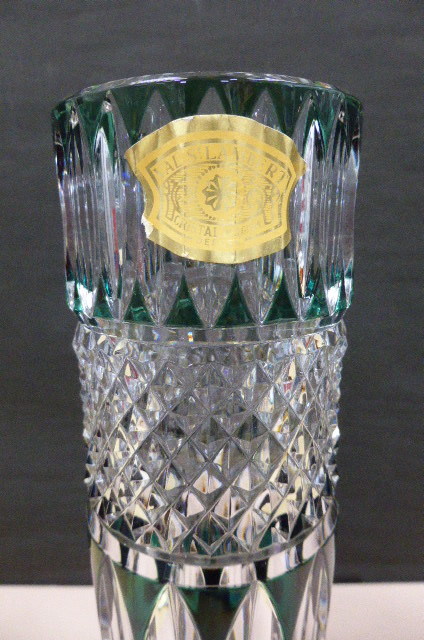 ヴァルサンランベール ベルギー 花瓶 花器 フラワーベース クリスタル