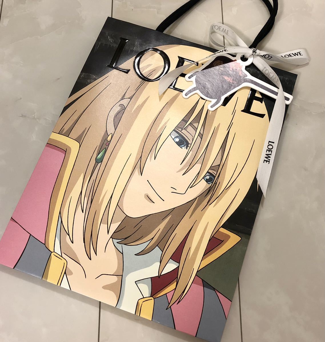 新品未使用 Loewe ロエベ ハウルの動く城 ショッパー ハウル ショップ