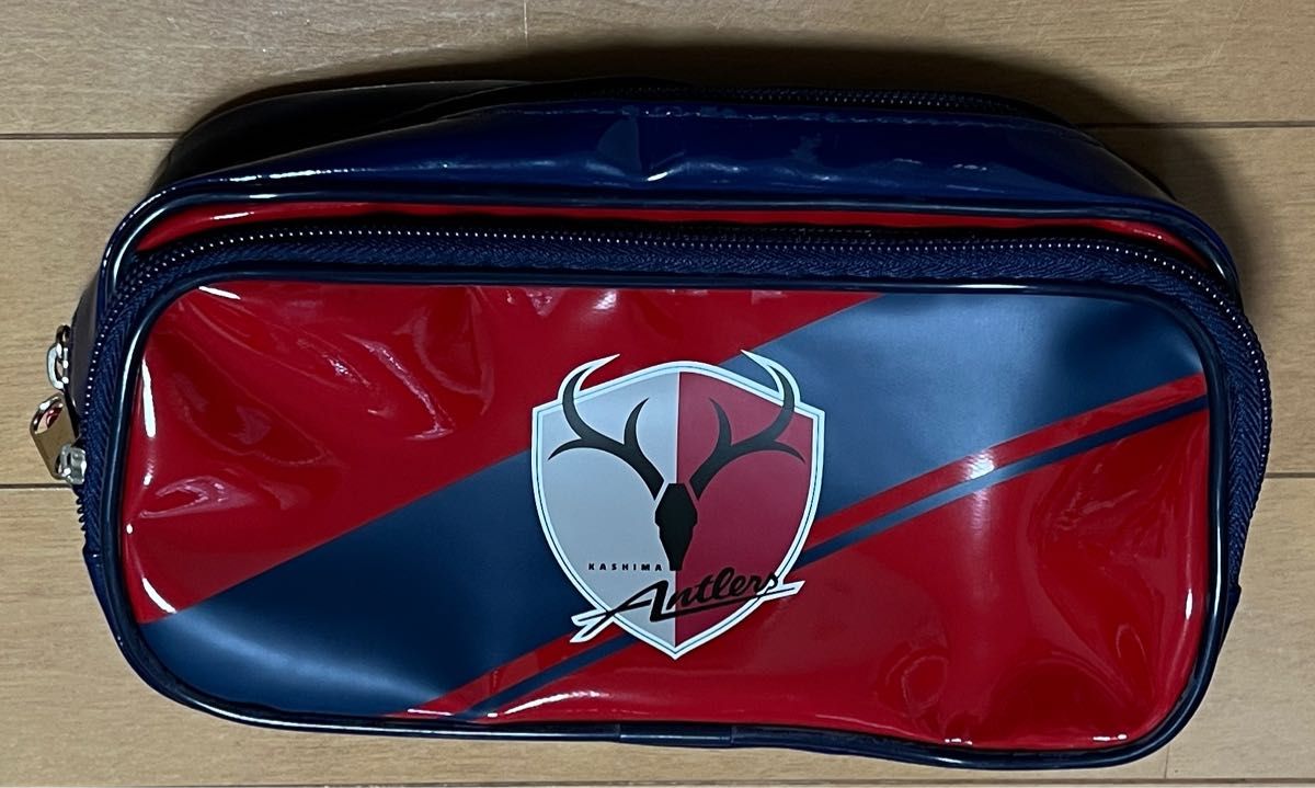 新品 鹿島アントラーズ エナメルペンケース エナメルポーチ｜Yahoo