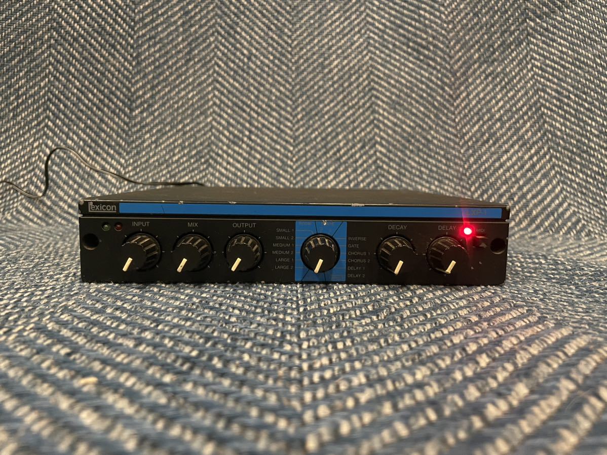 Lexicon LXP-1 リバーブ【ジャンク】＆サウンドハウスACアダプタ付き