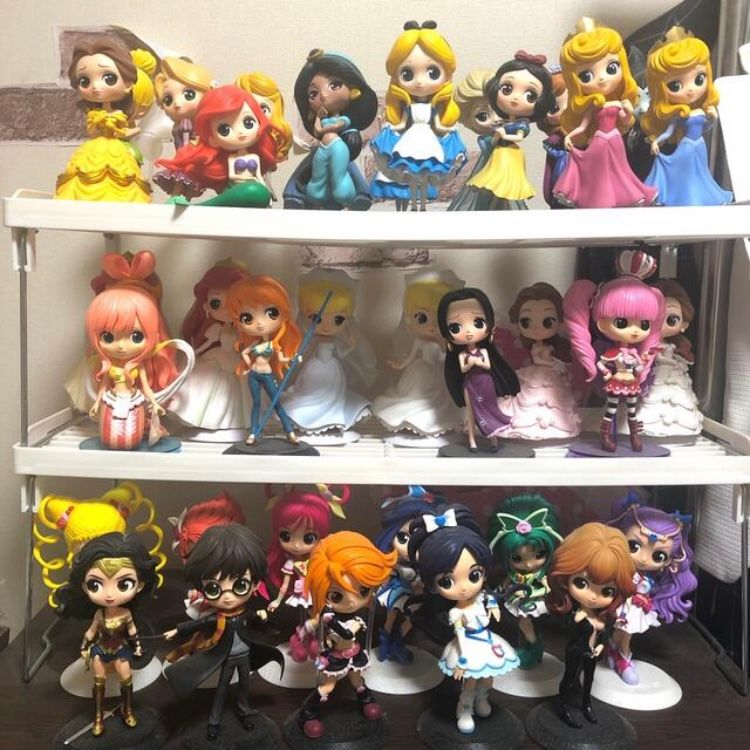 Qposket ディズニーフィギュア 5体セット ディズニーキャラクター”Q