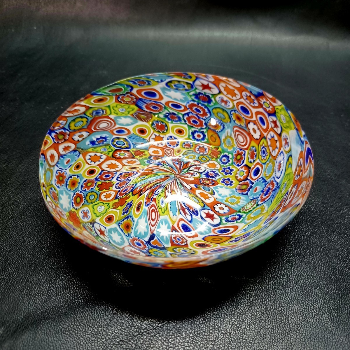 MURANO ムラノ カラフル ミルフィオリ お碗 皿 MURANO ムラノ カラフル