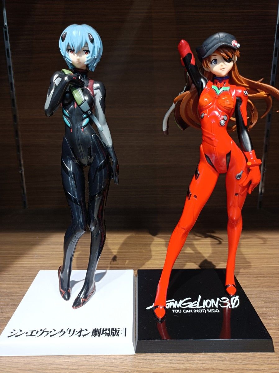 メガハウス 真エヴァンゲリオン フィギュアセット 綾波レイ アスカ
