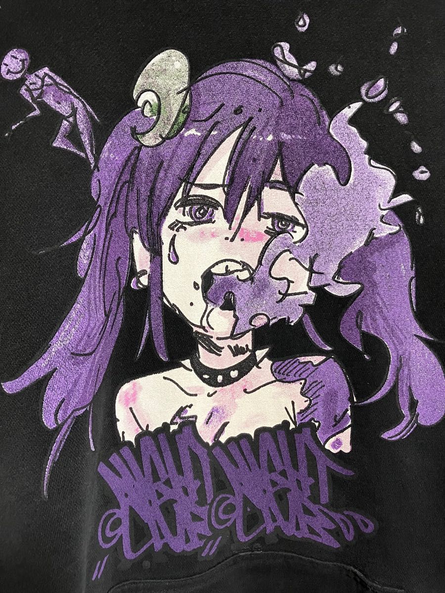jun inagawa nightclub purple mist hoodie ジュンイナガワ スウェット