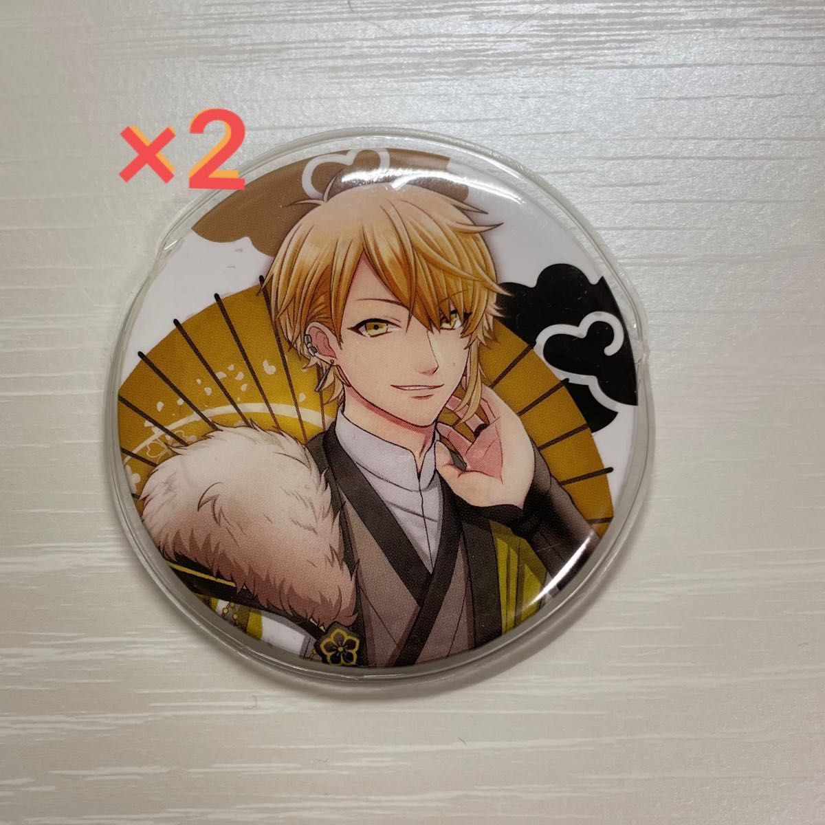 浦島坂田船 春ツアー 2020 うらたぬき 花や花 等身 缶バッジ 浦島坂田