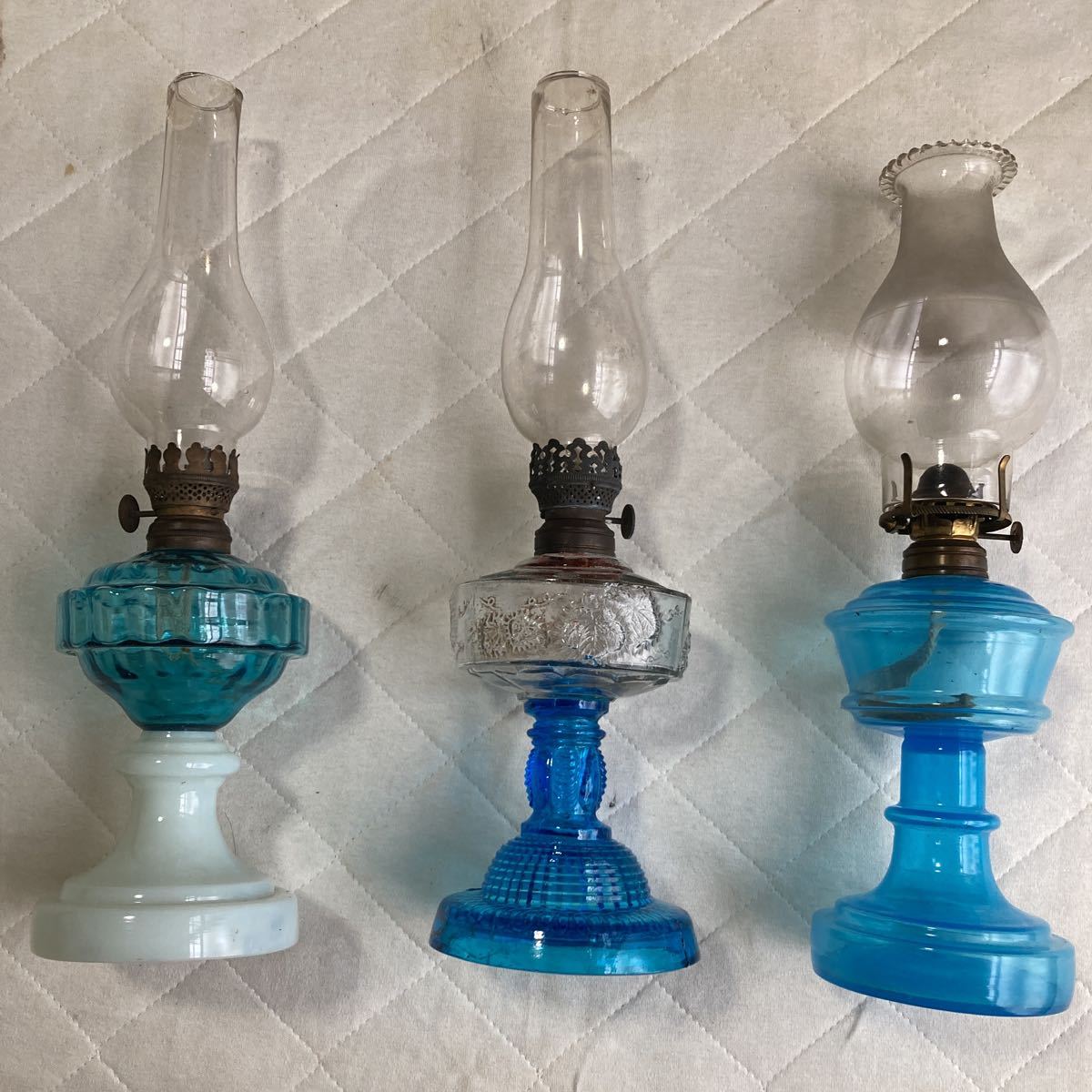 ☆新品☆明治・大正レトロ風の硝子ランプ