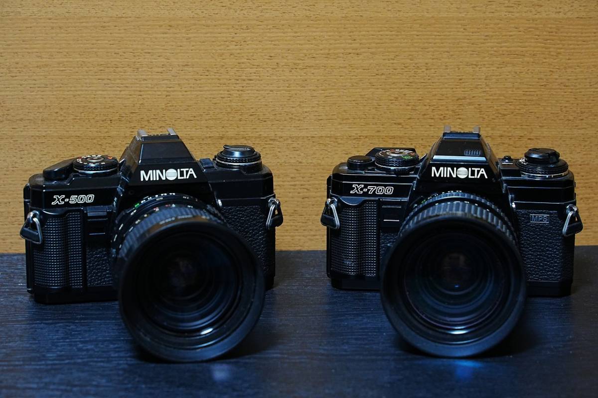 MINOLTAフィルムカメラ レンズ セットX-500