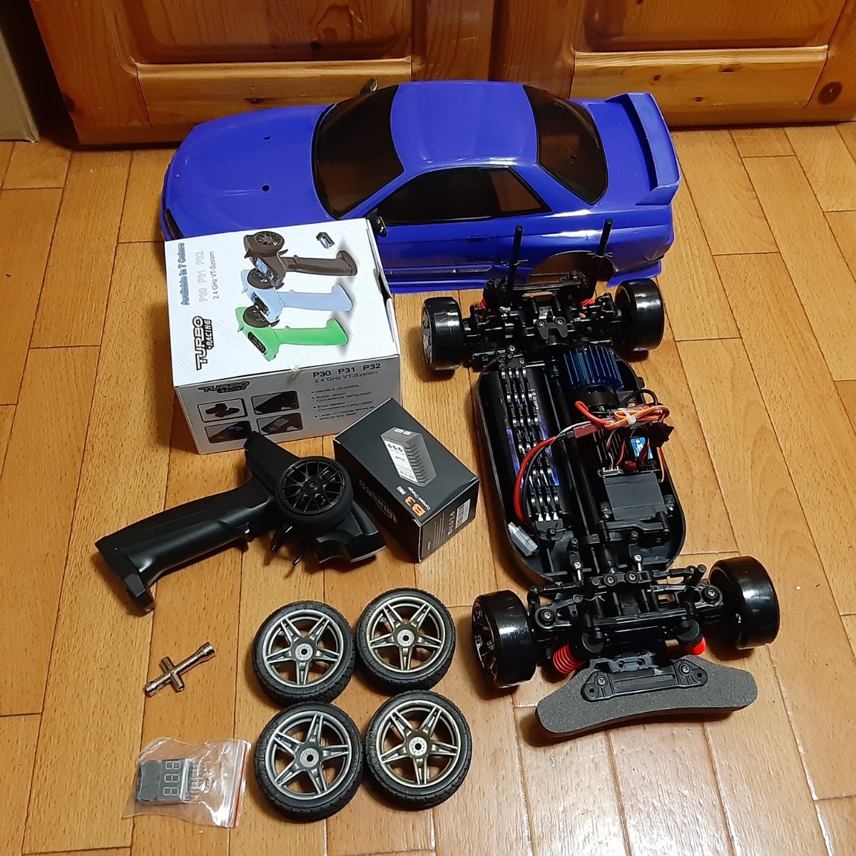 タミヤ ドリフト ラジコン フルセット TT01 RX-7 ボディ TT02 専用