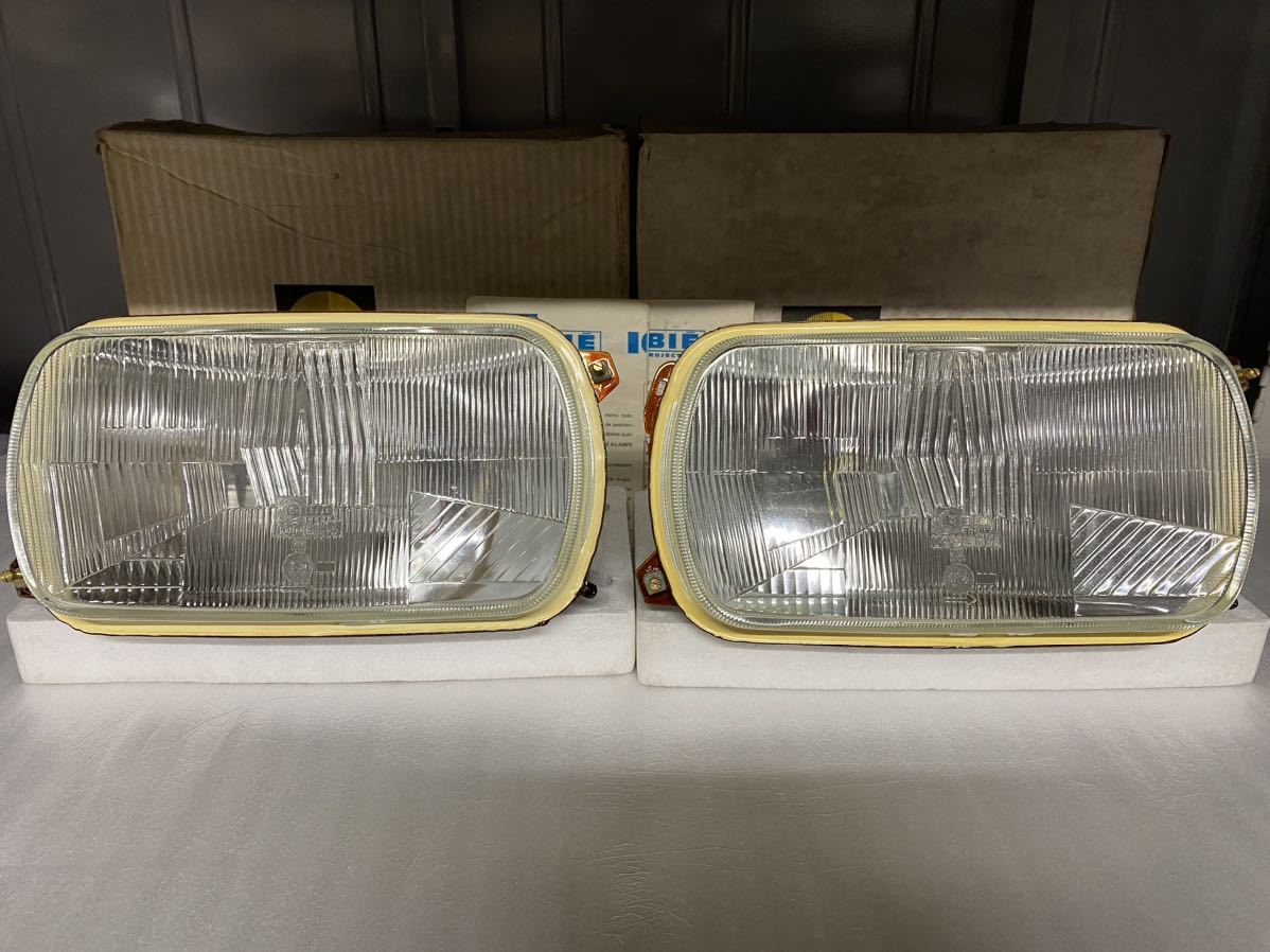 当時物 シビエ 凹み ヘッドライト CIBIE 極美品