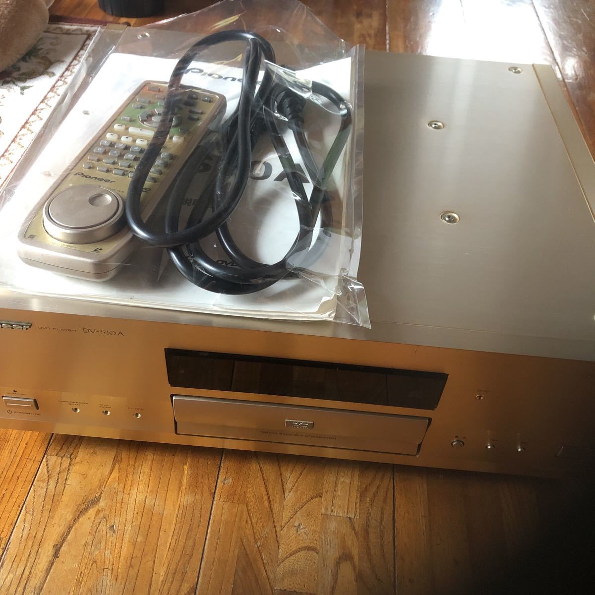 高級機 稀少品 美品 Pioneer CD DVDプレーヤー dv s10a リモコン付き