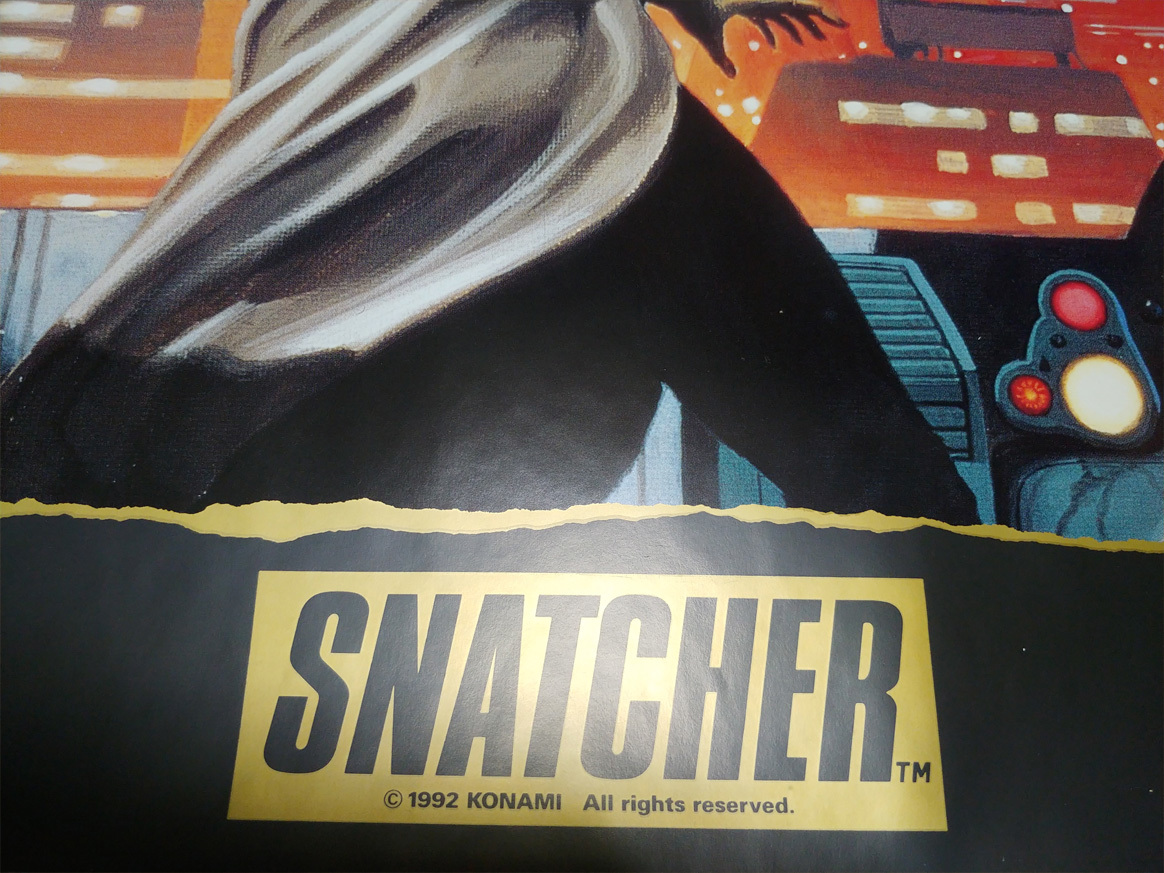 Yahoo!オークション - 【ポスター】SNATCHER/スナッチャー/KONAMI/コナ