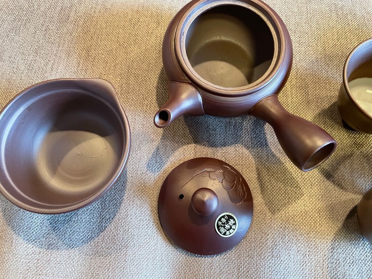 未使用品】 煎茶道具 朱泥 茶器セット 萬古焼 昇龍窯｜Yahoo!フリマ