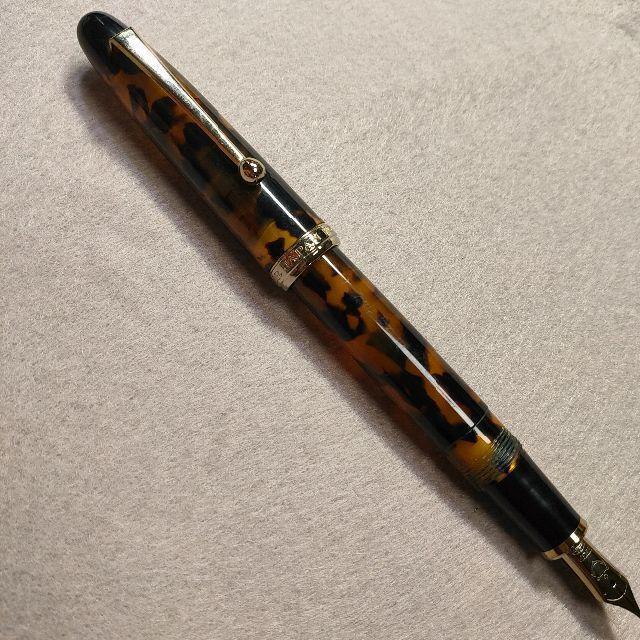 セーラー FOUNDED 1911 べっ甲柄 万年筆 貴重廃盤品名入 33201｜Yahoo