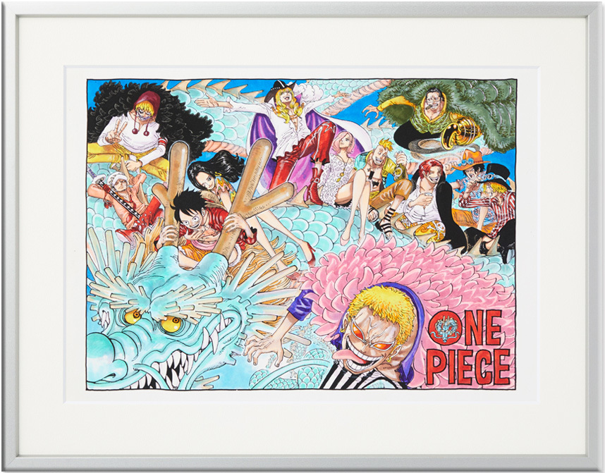 ONEPIECE 複製原画 箱あり ジャンプフェスタ2011 ONEPIECE 複製原画 箱