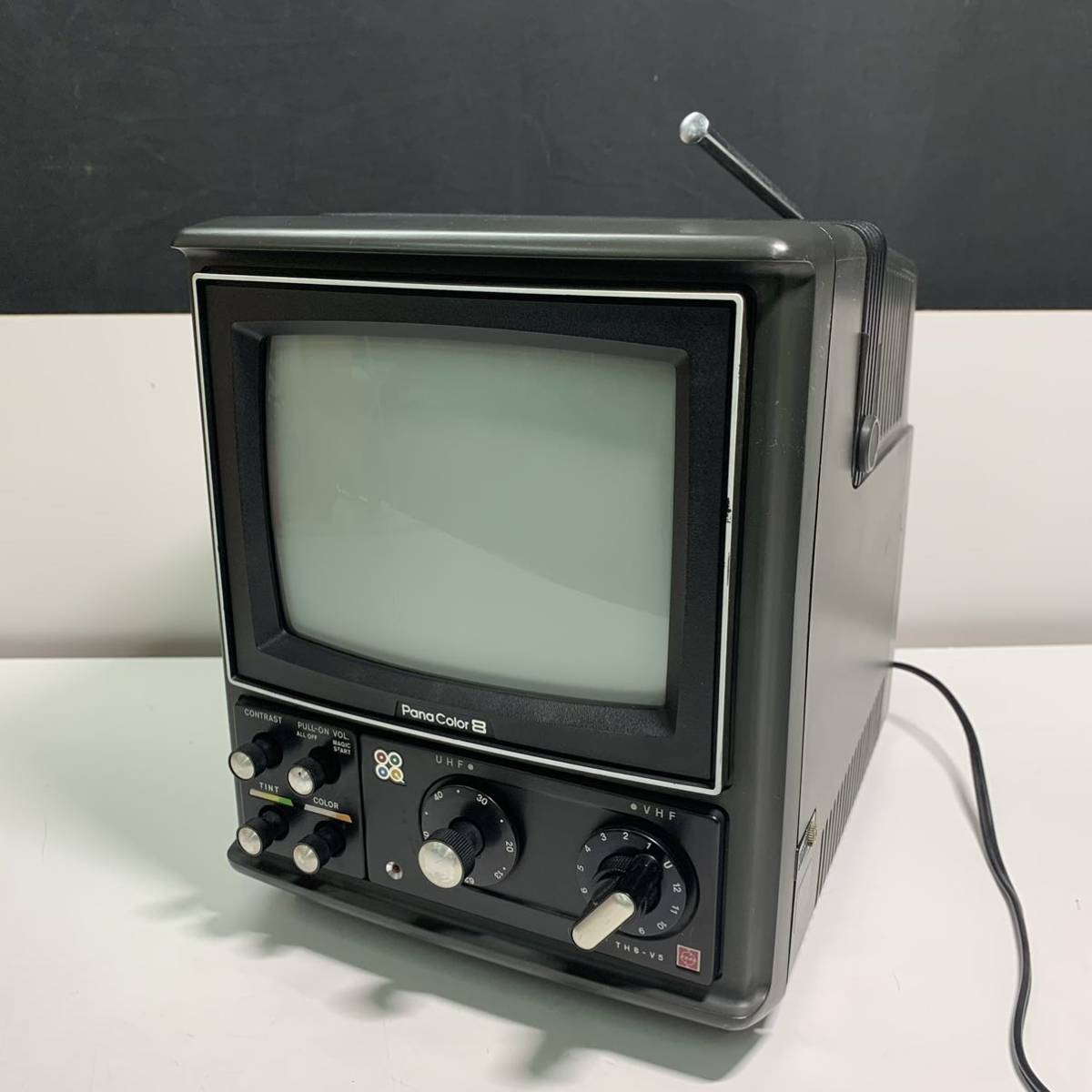 昭和レトロ】nationalカラーテレビTH8-V5超希少 1975ナショナルカラー