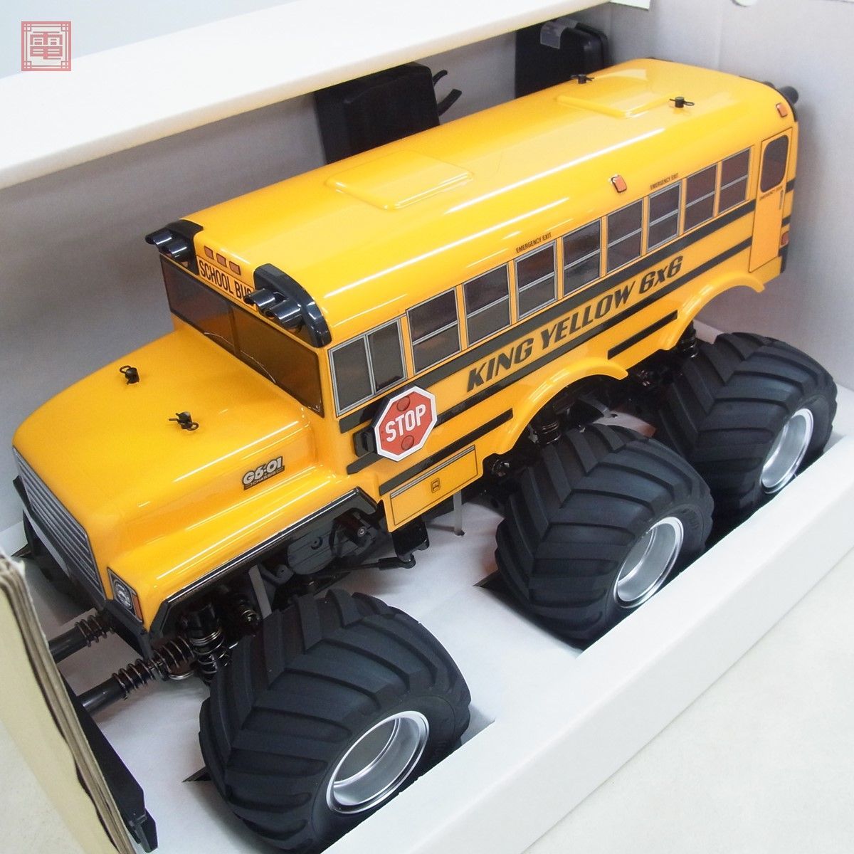 Yahoo!オークション - 未使用 タミヤ 1/18 キングイエロー 6×6 G6-01