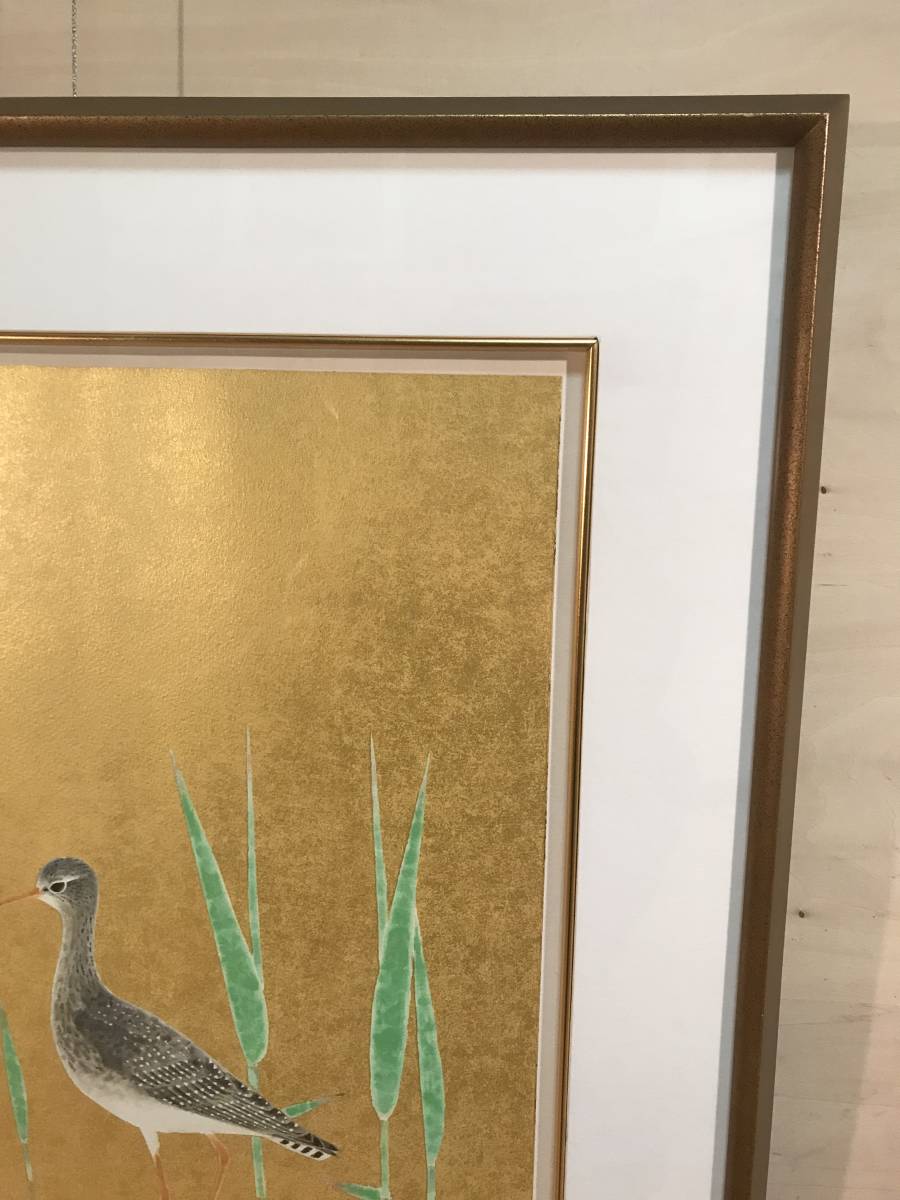 上村淳之「待春」シルクスクリーン直筆サイン・落款・エディション