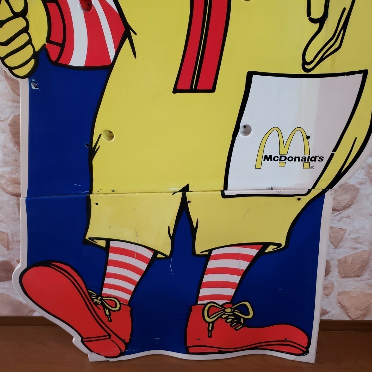 マクドナルド ロナルド ドナルド ストアディスプレイ 看板 店舗用