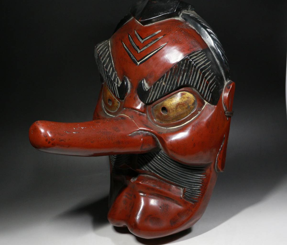 雰囲気抜群！ミミズク豆ランプA◇豆ランタン◇アンティークランプ