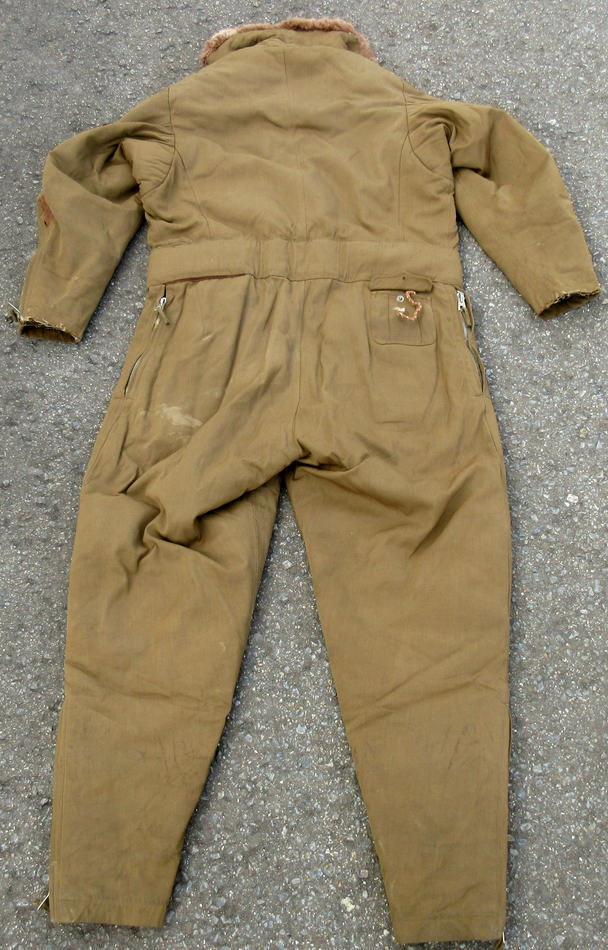 旧日本軍 陸軍航空隊 飛行服 冬用 制服