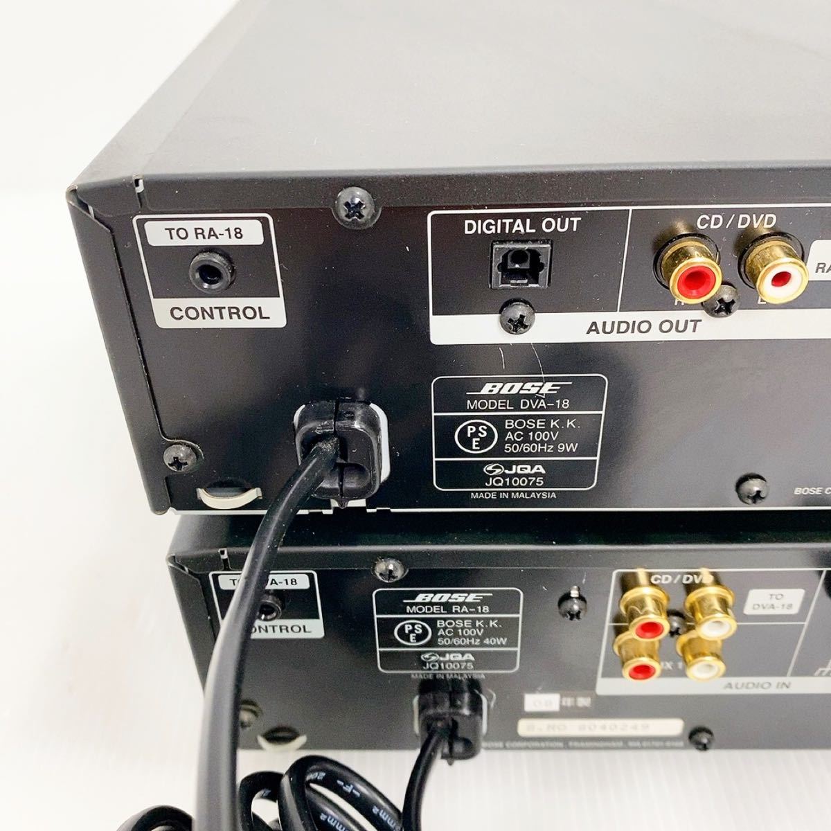 BOSE ボーズ RA-18/DVA-18 レシーバー DVDプレーヤー AMS-1 Ⅳ｜Yahoo