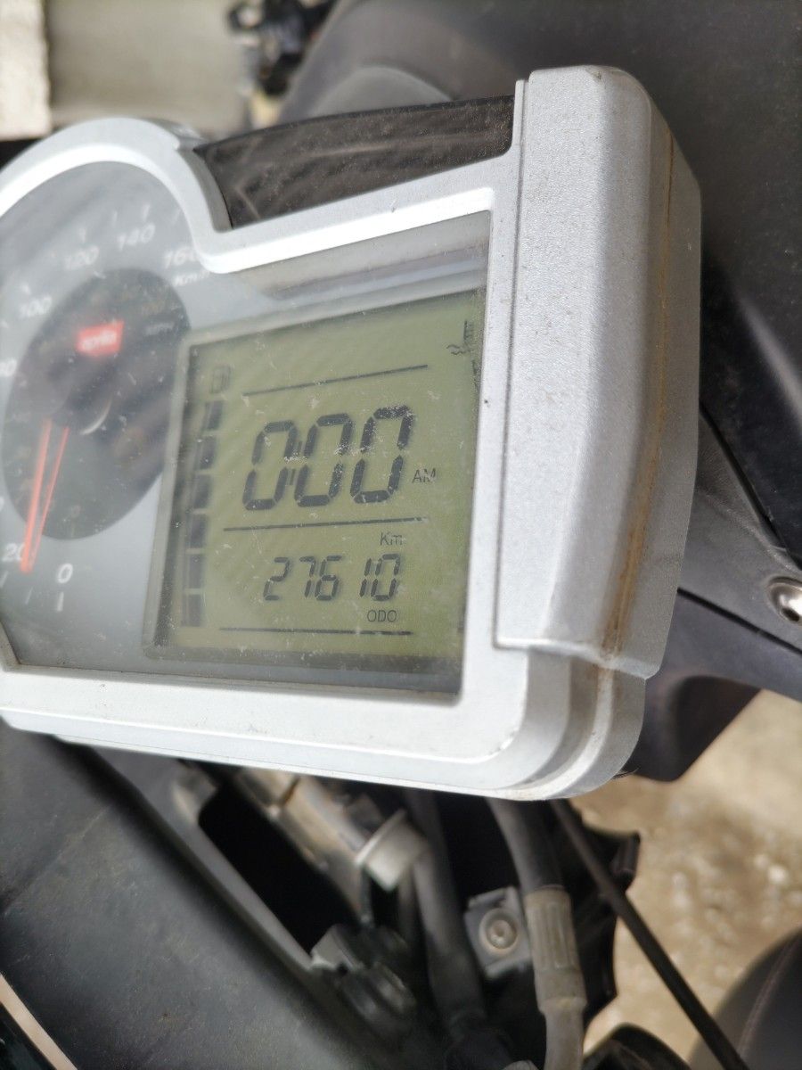 アプリリアスポーツシティ250 200 スピードメーター 27610km 液晶焼け