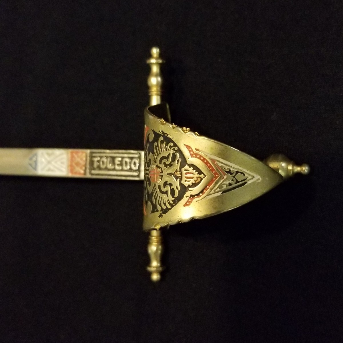 スペイン TOLEDO ダマスキナード デザイン ペーパーナイフ