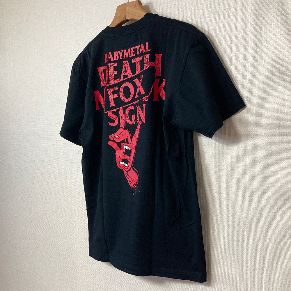 送料無料 BABYMETAL FOX SIGN Tシャツ Lサイズ｜Yahoo!フリマ（旧