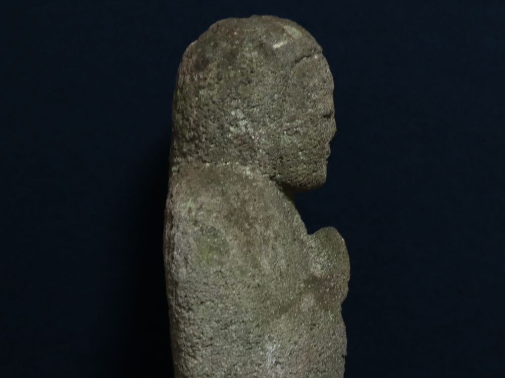 時代 佐渡 石仏 地蔵 仏教美術 石彫 石像 石造 道祖神 高さ 約39.5cm 重