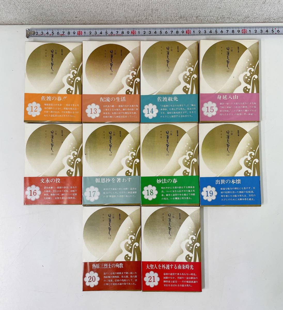 小説日蓮大聖人 全巻セット 小説日蓮大聖人 全22巻揃(湊邦