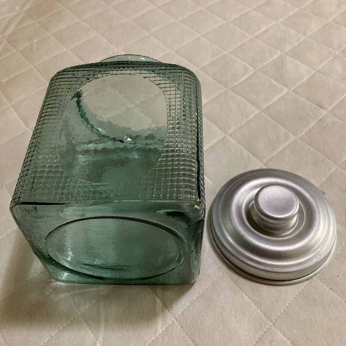 カメイガラス KAMEI GLASS 薩摩切子 ガラス ぐい呑み お猪口 ちょこ 青