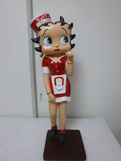 ベティちゃん 特大 フィギュア 約85cm ウェイトレス 人形 ヴィンテージ