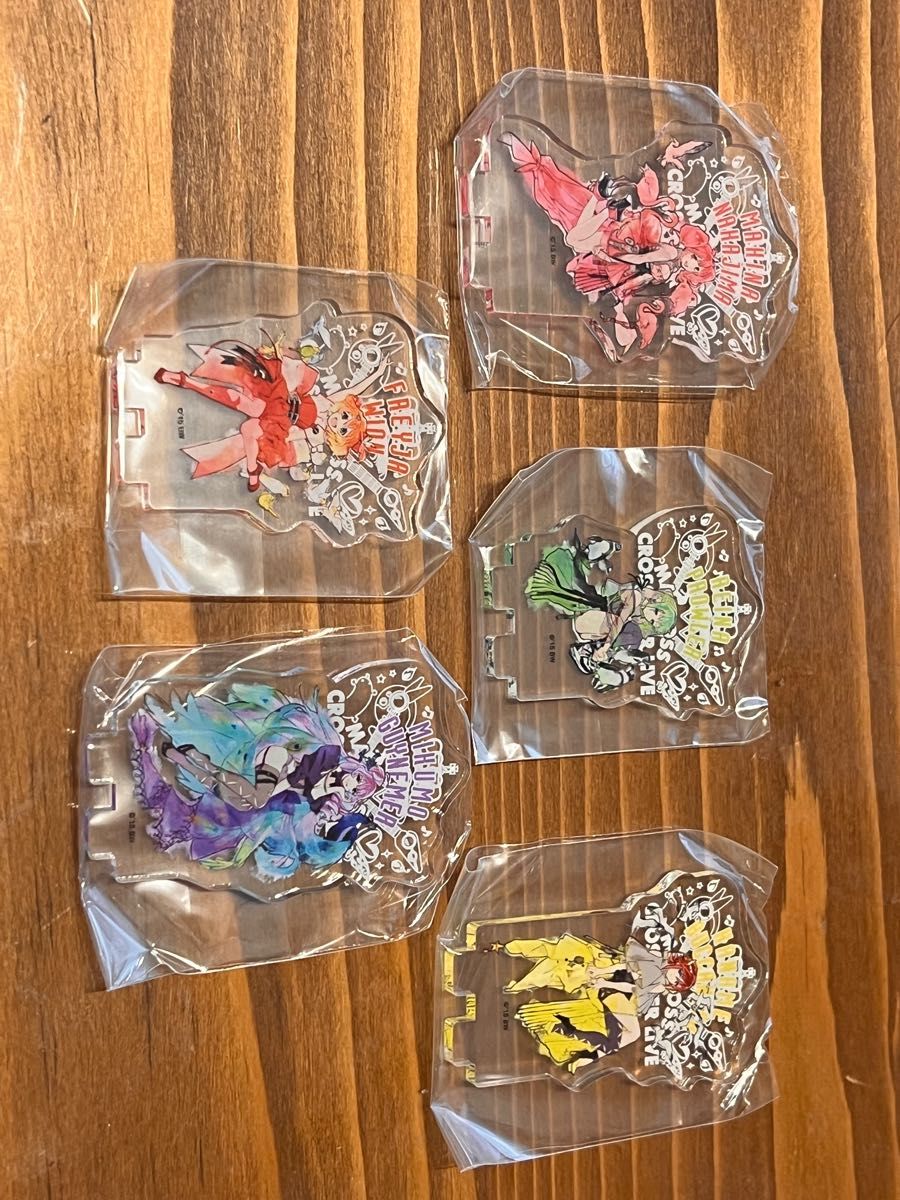 値下】マクロスΔ ワルキューレボトルキャップ5種セットガチャ