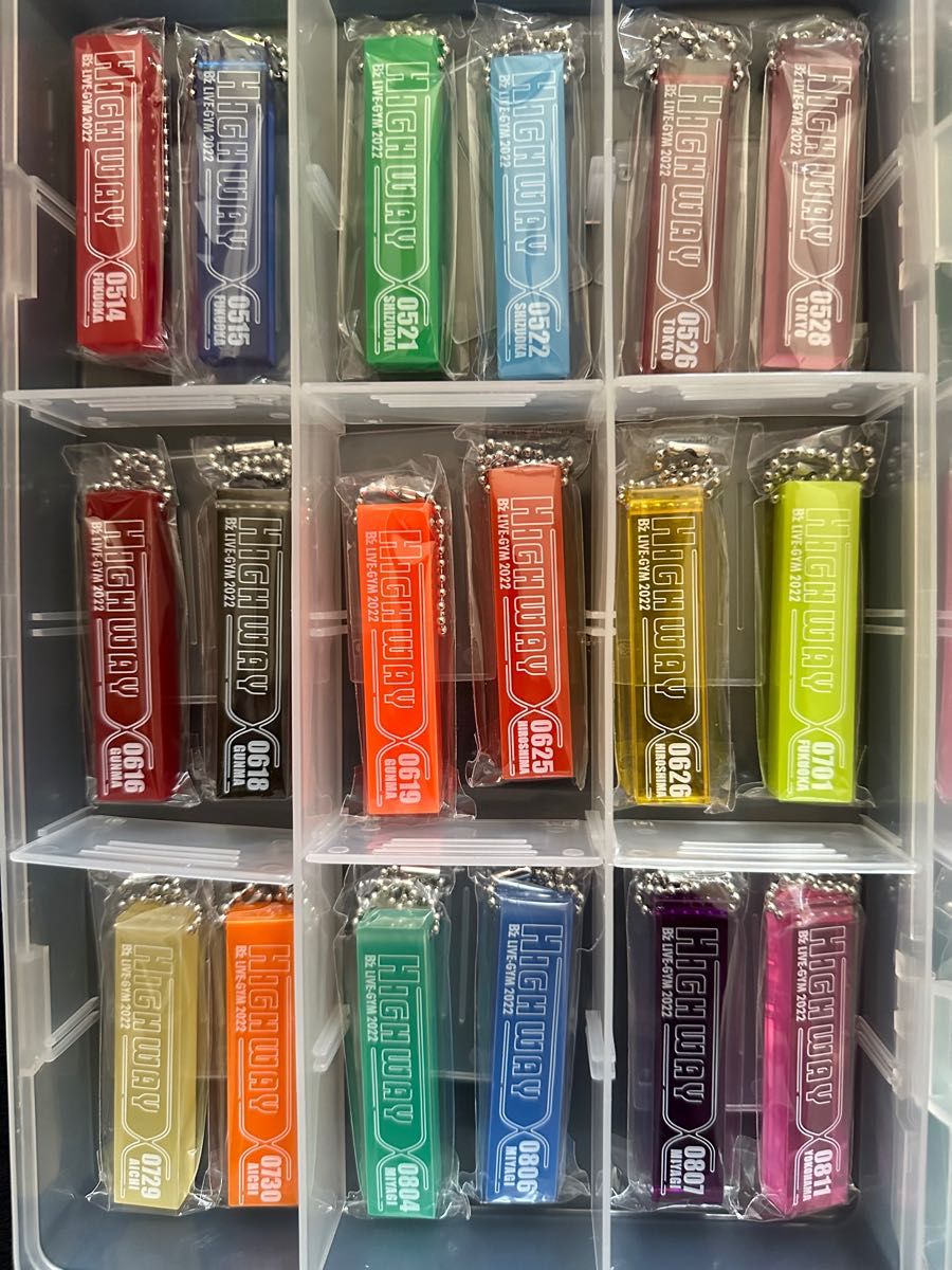 B'z HighwayX 楽屋プレート 仙台 B'z Highway X アクリルスタンド