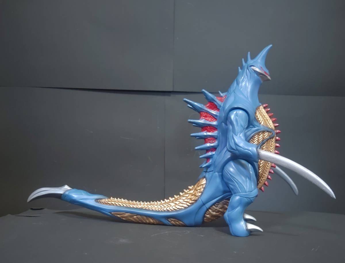 ゴジラ怪獣ソフビ ガイガンミレース 改造リペイント完成品