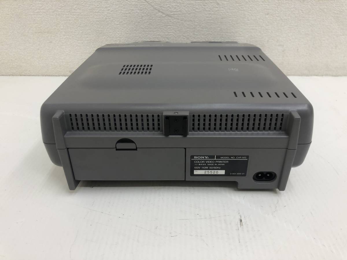 美品】SONY ソニー カラービデオプリンター CVP-M3 Yahoo!オークション
