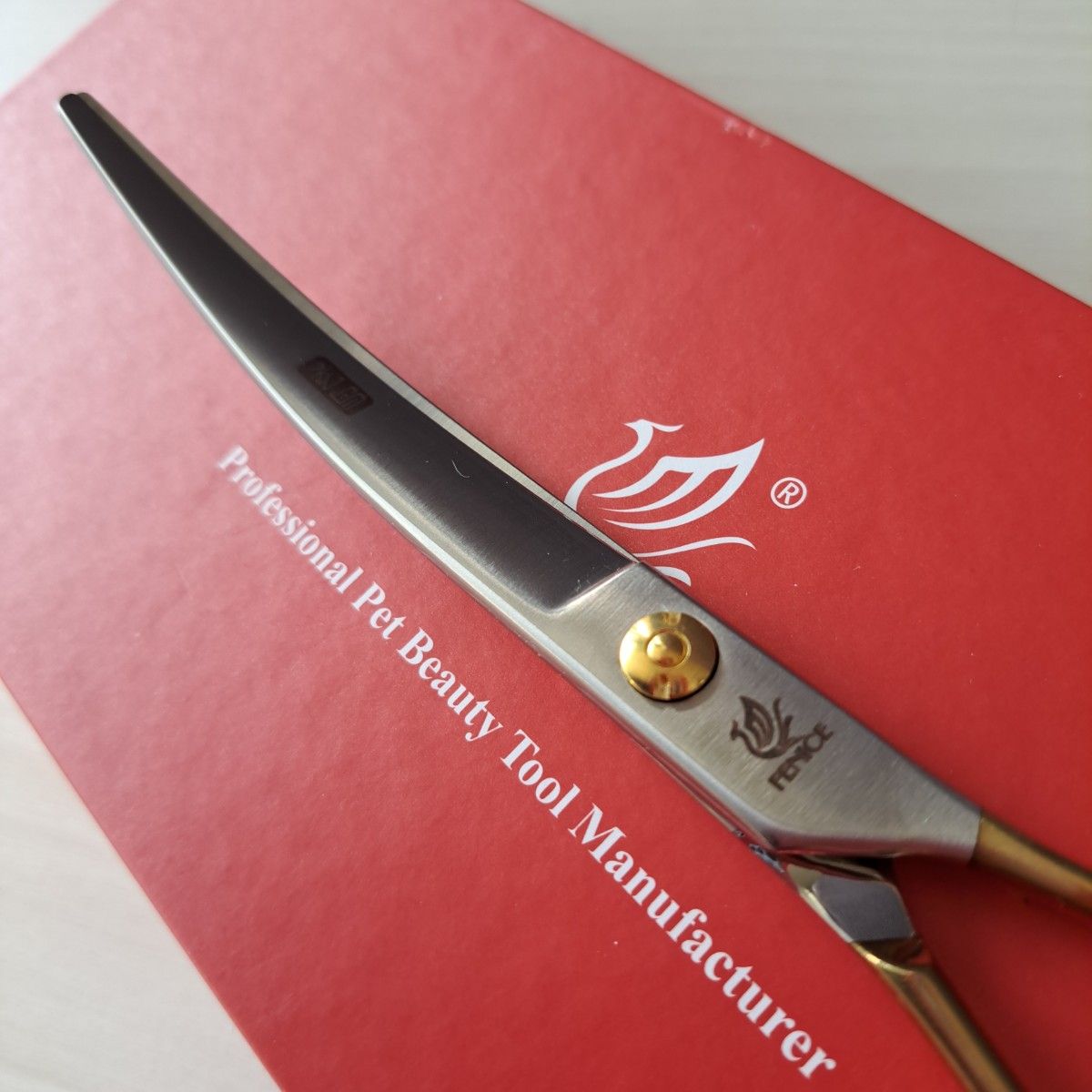 新品☆7インチ☆フェニーチェ カーブシザー☆トリミングばさみ