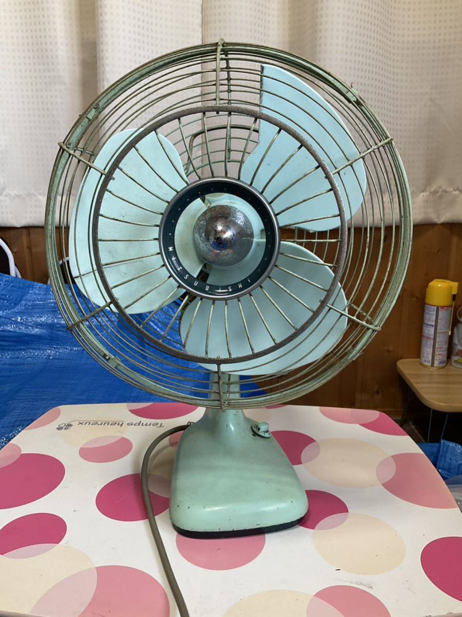 昭和家電 扇風機 三菱/MITSUBISHI スペースエイジ レトロ 【公式通販】