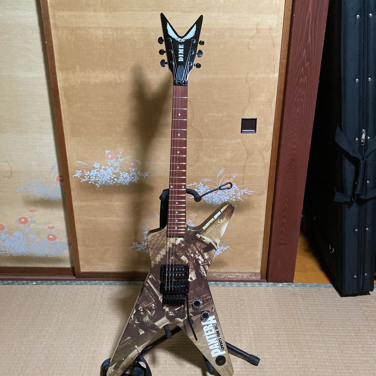 DEEN ダイムバックダレル カモ エレキギター DEEN ダイムバックダレル