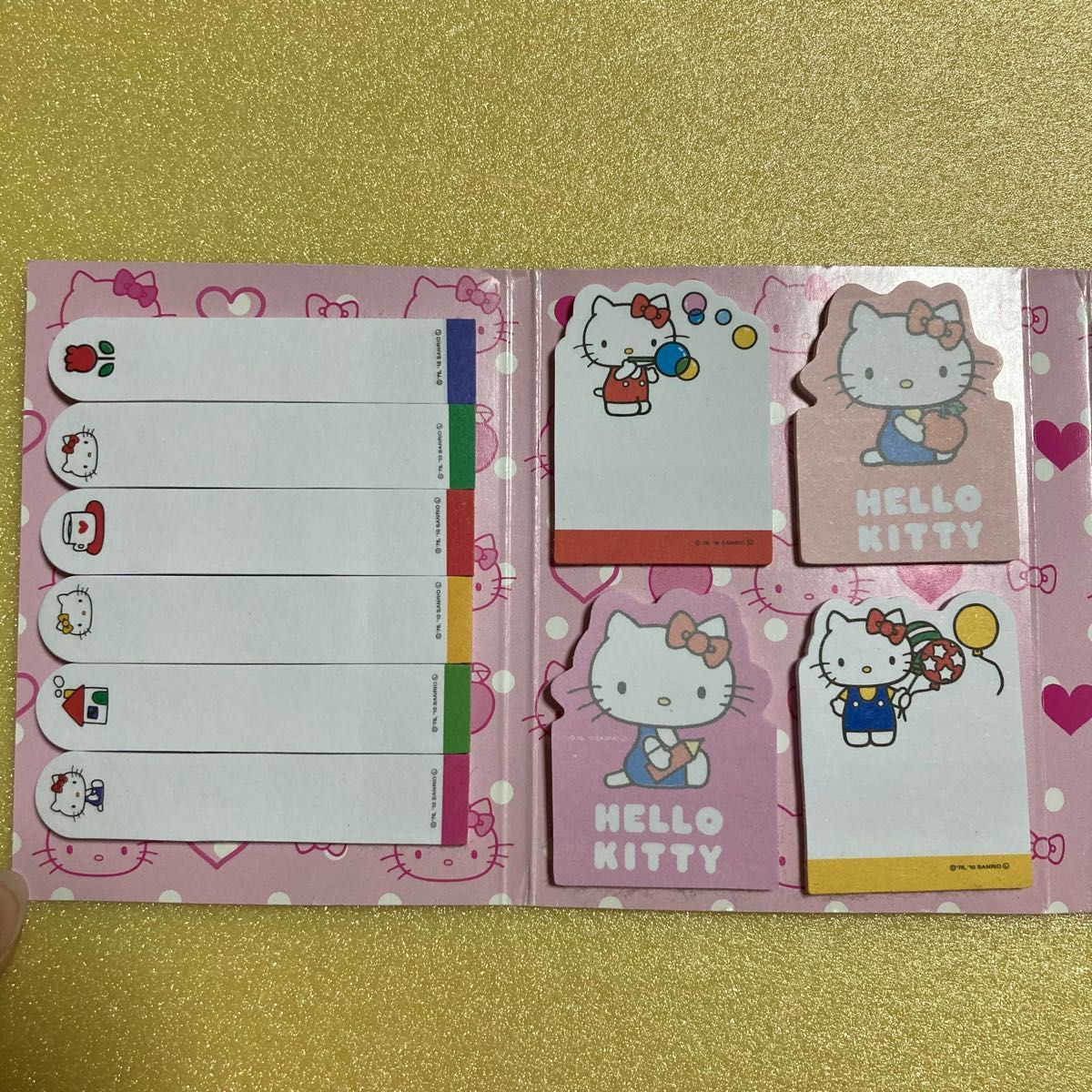 キティちゃんノートメモ手帳コースターレトロサンリオ昭和平成文具