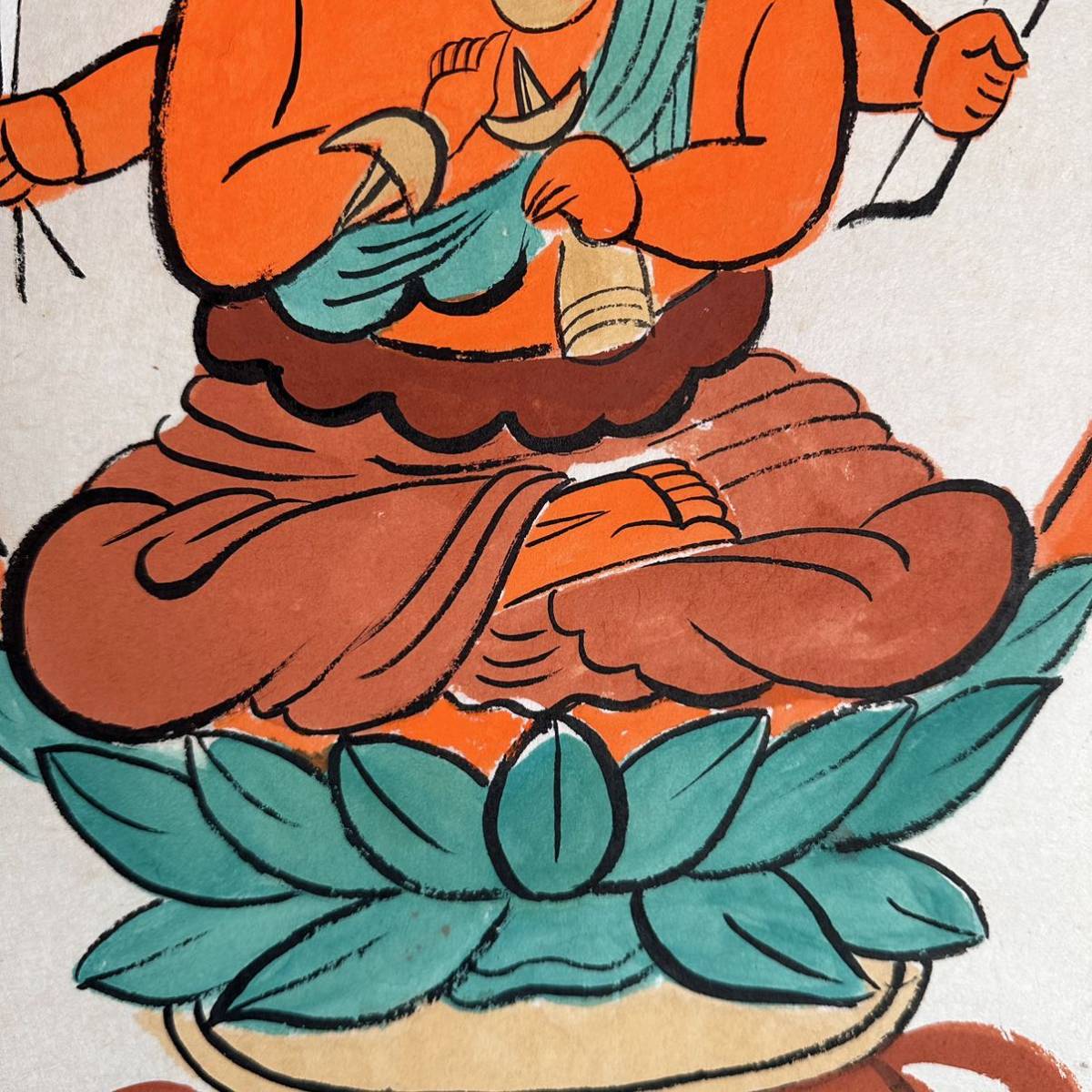 模写大津絵、愛染明王 【公式通販】