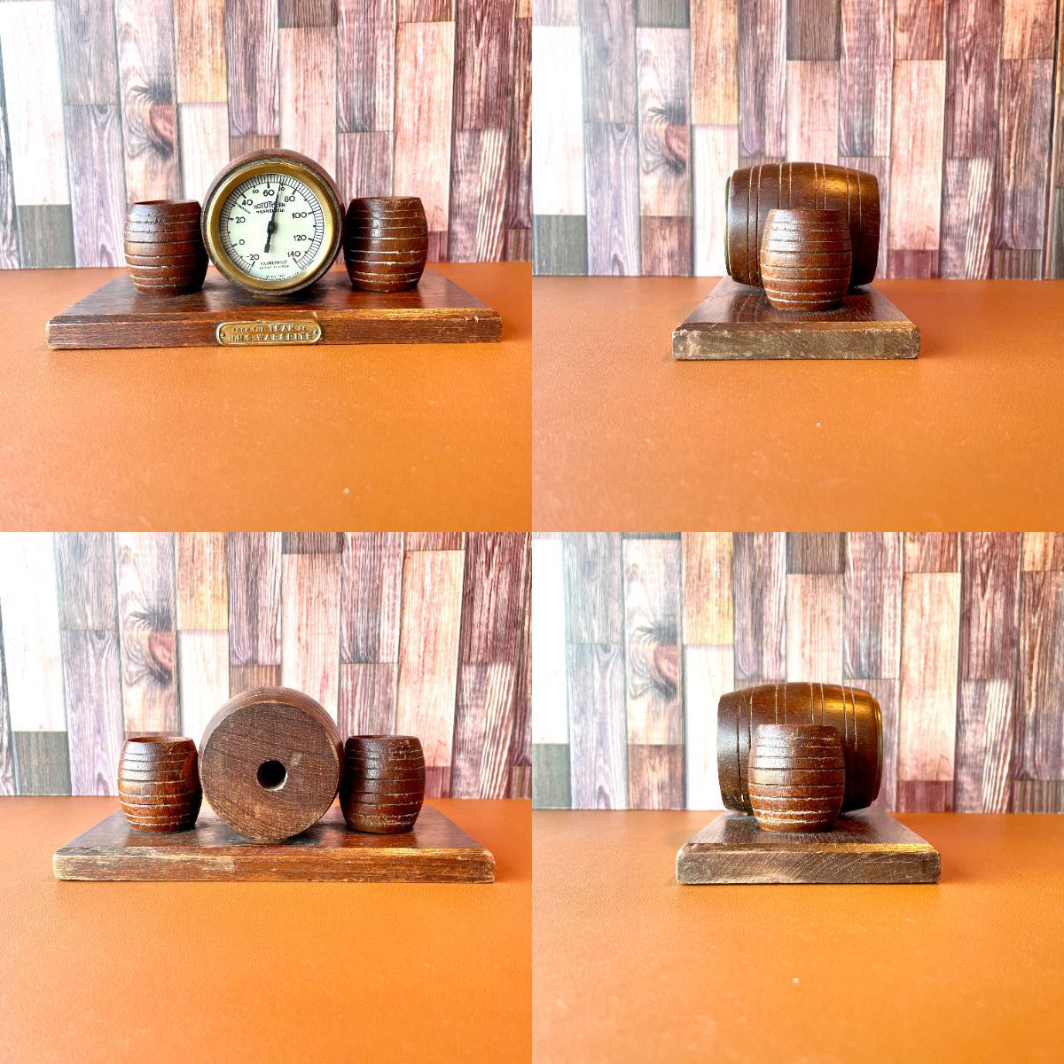 ◇幻級 レア!!◇イギリス海軍 戦艦 ウォースパイト 記念品 チーク 小物入