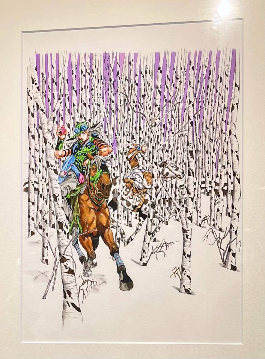 複製原画 ジョジョ展 第7部 スティールボールラン 荒木飛呂彦 JOJO