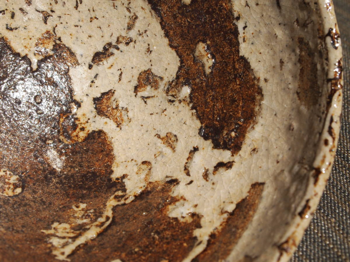 ショップ 新作☆高島聡平【師：伊勢崎淳】☆（備前）茶碗☆共箱・布