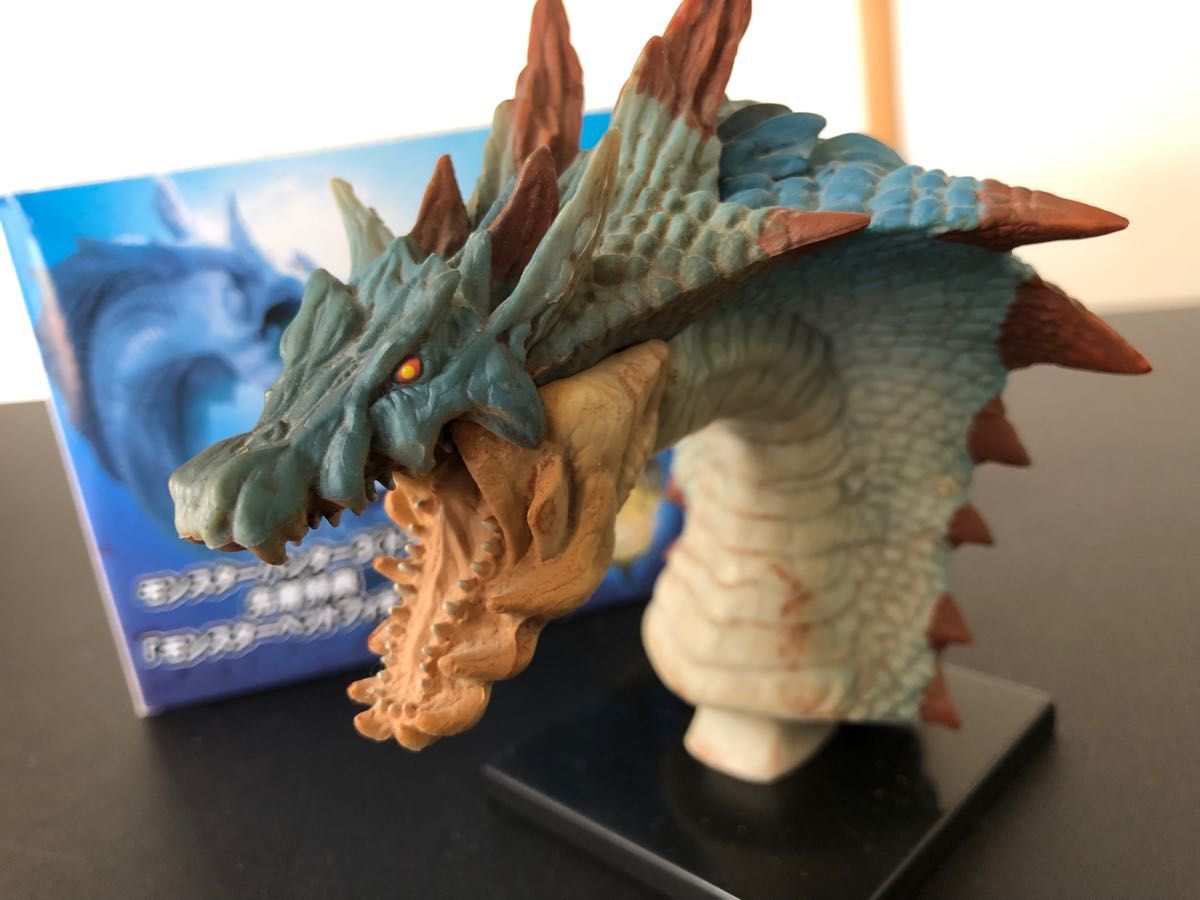 モンスターハンター3(トライ) 先着特典 モンスターヘッドフィギュア