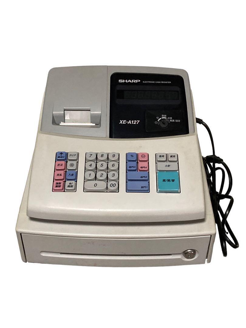 SHARP XE-A127 電子レジスタ シャープ