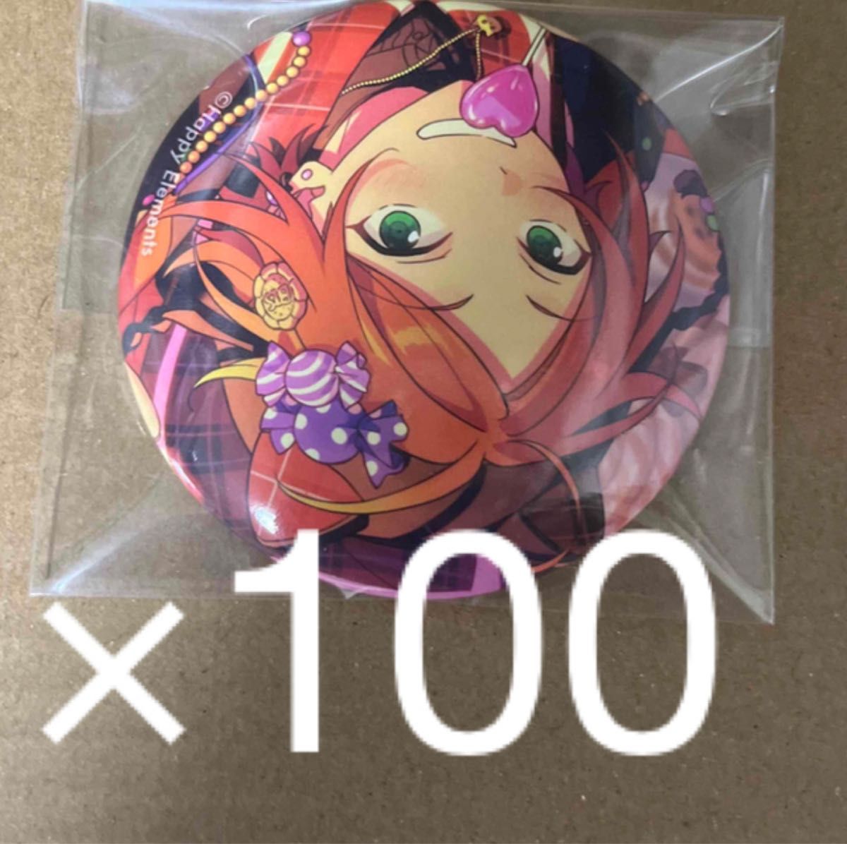 あんスタ 中国 傾心徽章 ハート缶バッジ 葵ひなた 7セット あんスタ