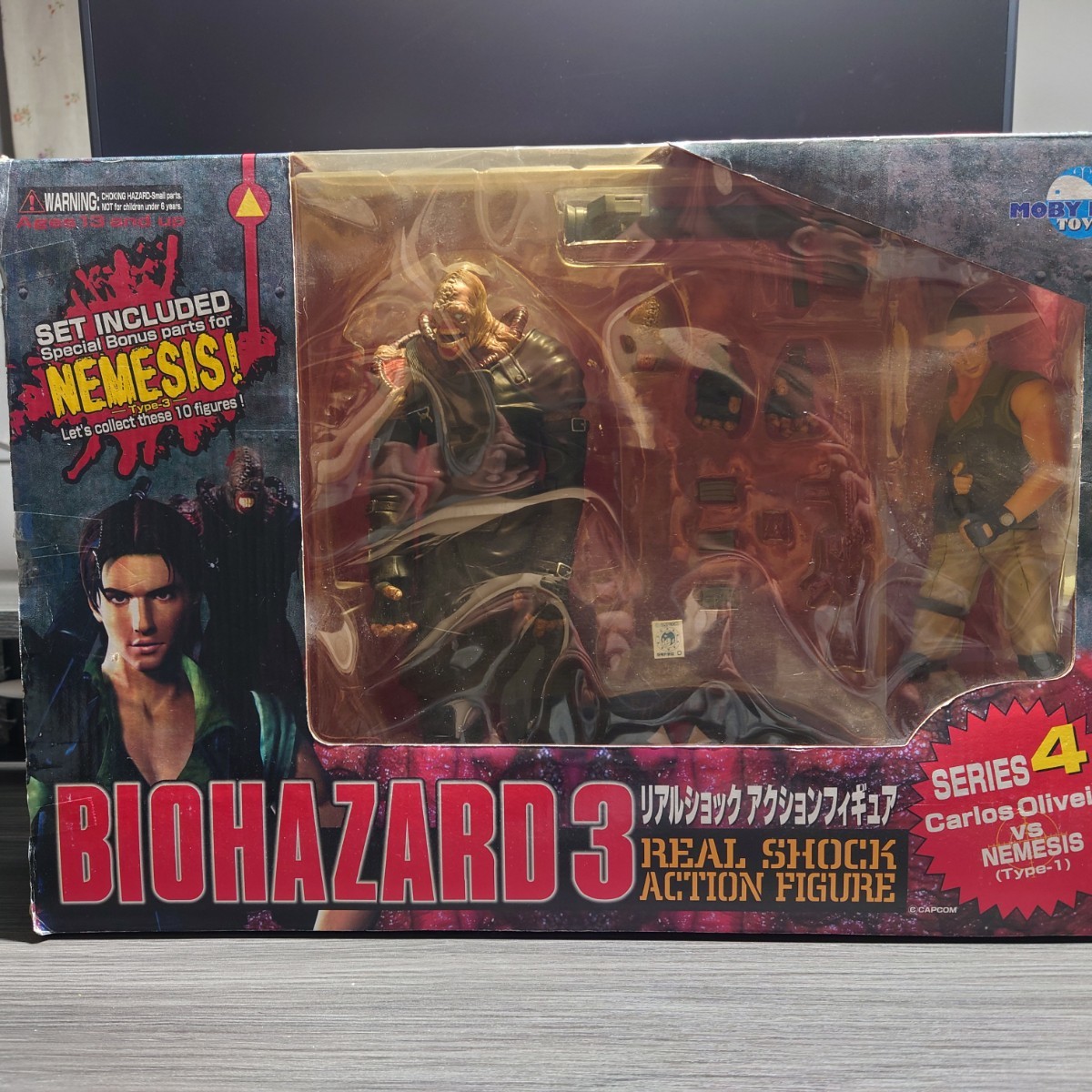 バイオハザード ネメシス リアルショックアクションフィギュア 新品未