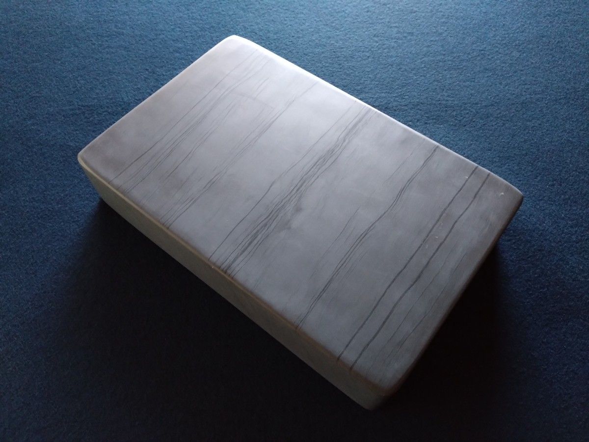 歙州硯 門字硯 大硯 水波紋 龍尾石 シンプル 美しい 鋒鋩強 書家愛用品