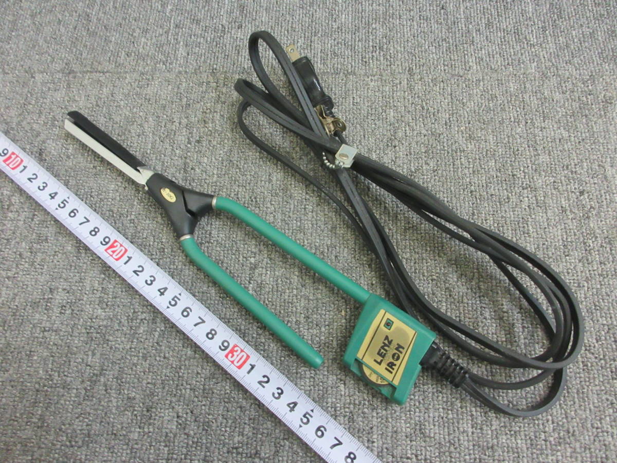 レンツデジタルヘアアイロン 5角 e-10ミリ LENZ レンツアイロン F-6G 5角